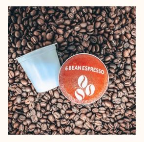Schoolhouse Coffee 6-Bean Espresso K-Cup Pods Dark Roast (12 Count)